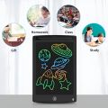 LCD Writing Tablet, 8.5 inches Writing Tablet, for Kids Multicolor Screen Display Drawing Tablet with Pen Erasable Colorful Writing Board Electronic Slate Toy and Educational Purpose Best Gift for Kids. 