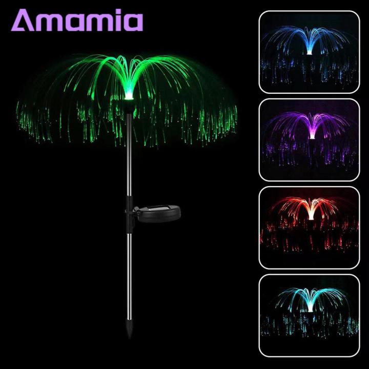Amamia Landscape Lights Weather-Resistant Outdoor Solar Garden Lights Jellyfish Lamps