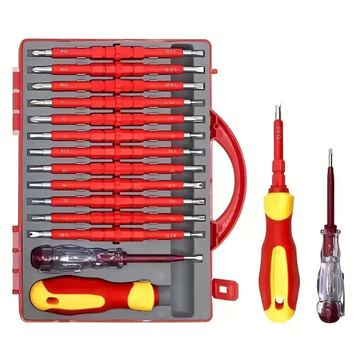 12%20pcs%201000V%20Magnetic%20Single-Head%20Insulated%20Screwdriver%204%20Phillips%204%20Slotted%20Screwdrivers%20Electrician%20Screw%20Driver%20Tool%20Set%20Insulated%20Screwdriver%20Set%20Electrician%20Tools%201000V%20Magnetic%20Screwdrivers%20Single-Head%20Screwdrivers%20Phillips%20Screwdrivers%20Slotted%20Scr%20-%20Image%202