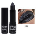 Glitter Lipsticks Diamond Pearlescent Nude Mermaid Lip Tint Matte Non-stick Lasting Shimmer Lip Gloss Lips Makeup. 