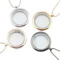 New Floating Charm Living Memory Glass Round Locket Charms Pendant. 