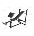 GP  7 in 1 Bench with Removable Preacher curl Multi Exercise Chest Bench Press. 