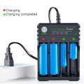 18650 Battery Charger Black 1 2 4 Slots AC 110V 220V Dual For 18650 Charging 3.7V Rechargeable Lithium Battery Charger. 