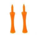 50Pcs 70Mm Big Castle Golf Tees (Orange). 