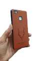Huawei P9 Lite Soft Markhor Leather Case with Camera Protection Back Cover. 