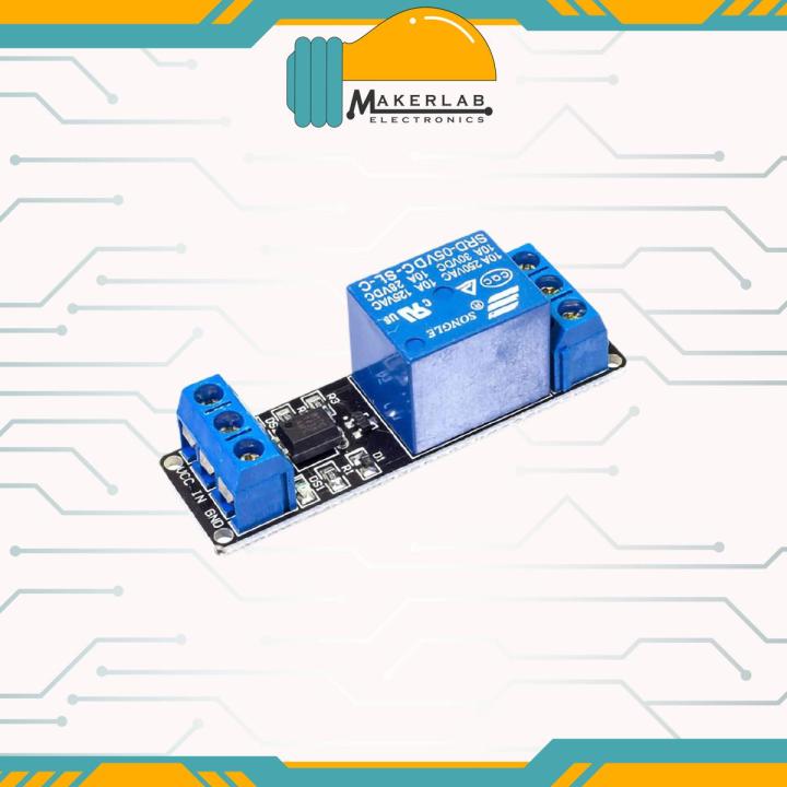 【Footprint】 Single Channel Relay 1 Channel Relay 1-Way Relay Module 1CH 5V L 12V 10A Low Level Trigger With Optocoupler Protection