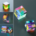Optical Glass X-cube Dichroic Cube Prism RGB Combiner Splitter Educational Gift. 