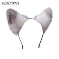 ECHIDNA Hair Hoop Lolita Masquerade Party Girls Fox Ears Headband. 