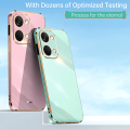 Luxury 6D Plating Soft Casing Silicone Square Frame Phone Case For OnePlus Ace 2V Phone Case Shiny Bling Back Cover Coque. 