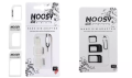 Noosy-4 in 1-sim card adapters 5 packs. 