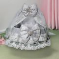 baby beautiful Bassinet with mosquito net n pillow with carry nest. 