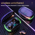 Y70 Air Buds TWS Wireless Earbuds - Airdots Bluetooth Earphones 5.3 TWS Wireless Headphones with LED Display Stereo Bass Handsfree Headset, Touch Control Earbuds Noise Reduction, Sport Gaming Headset 2023. 