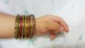 Pack of 12  Metal Bangles for Babies & Toddlers (Metallic Shine Bangle for Baby Girl). 