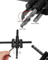 Adjustable Metal Circle Handy Hole Saw Drill Bit Cutter Kit. 