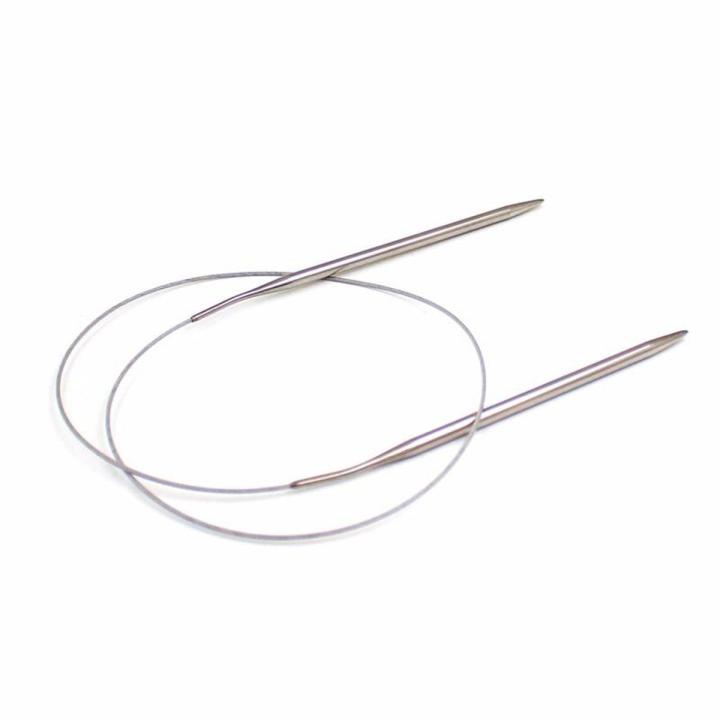 Aluminium Circular Knitting Needle 6mm (80cm)-KS