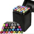 Colors Art & Calligraphy Markers Set Sketching Based Sketch Markers Pen for Artist Drawing Manga Animation Marker 12/24/36/48/60. 