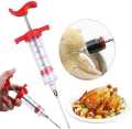 Sauces  Injector| Stainless steel injector | Sauce meat Tenderizer sauces injector | BBQ meat flavor injector | kitchen tool injection with syringe in best quality. 