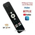 Haier Smart Android LED TV Remote Control Without voice cammand. 