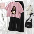 High Quality Crop Top Tshirt and Plazo For Women and Girls. 