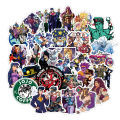 100pcs/Pack JoJos Bizarre Adventure Anime Stickers Guitar Laptop Skateboard Luggage Waterproof PVC Graffiti Sticker Kid Toy. 