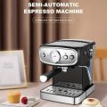 ORVICA Fully Automatic Italian Coffee Machine Premium Coffee Cappuccino High Quality Enjoy Delicious Espresso Stainless Steel Espresso Coffee Maker With Touch of a Button Coffee Machine With Italian Pump 16l 850w Black silver 15 Bar Pump. 