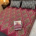 Printed King Size Bedsheet Set with Pillow cover Cotton Bedsheet Gift Pack. 
