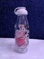 Ziba Cartoon Glass Milk & Juice Bottle For Kids  220 ML Made In Iran. 