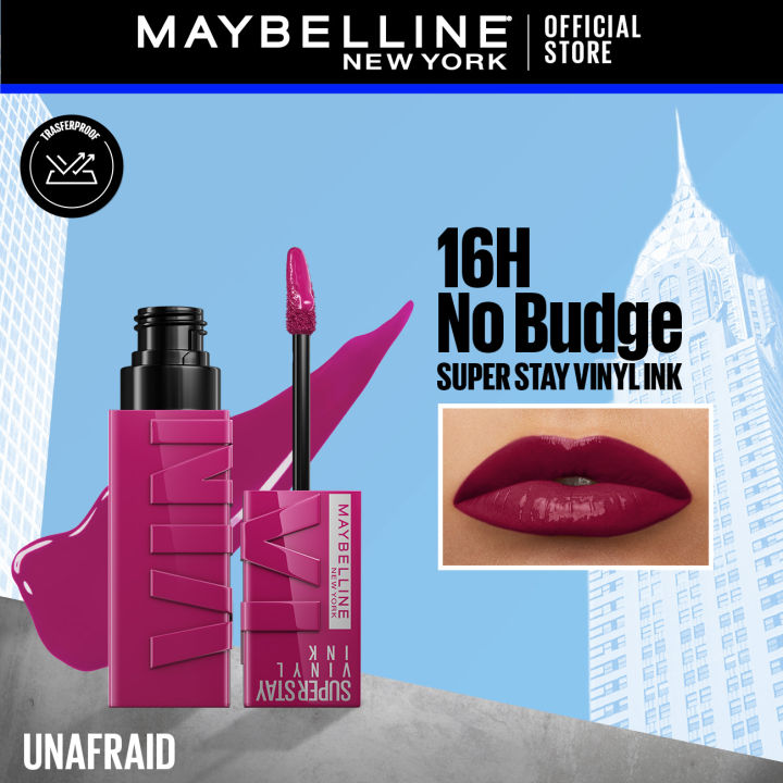 Maybelline's%20Superstay%20Vinyl%20Ink,%2016-Hour%20No-Budge%20Liquid%20Lipcolor%20-%20Unafraid%20-%20Image%202