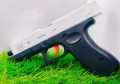 Glock Soft Bullet Toy Gun Shell Ejection Foam Darts Blaster Pistol Manual Airsoft Gun With Silencer For Kid Adult. 