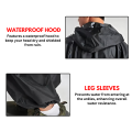 Rain Suit for Men / Waterproof Raincoat with Pants Parachute Fabric FOG SUIT Moisture proof rainwear, Lightweight 2 Pieces Hooded Coat and Trouser, fully Protector for Outdoor Activities. 