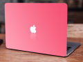 Apple Logo Simple Pink laptop skin vinyl hacker sticker decal, 12 13 13.3 14 15 15.4  15.6 inch laptop skin sticker cover art decal protecter skin sticker. 