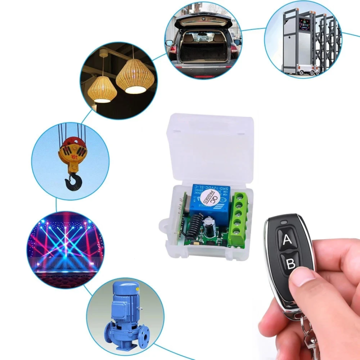 433Mhz%20Universal%20Wireless%20Remote%20Control%20Switch%20DC%2012V%201CH%20relay%20Receiver%20Module%20for%20security%20electronic%20locks%20DIY%20Wireless%20Remote%20Device%20complete%20kit%20-%20Image%205