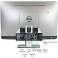 Optiplex 9020 - 23inches All-In-One System - Core i5 4th Generation - 8GB DDR3 RAM - 500GB HDD - Renewed. 