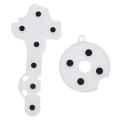 2pcs/set Transparent controller conductive rubber pad contact pad for XBOX360. 
