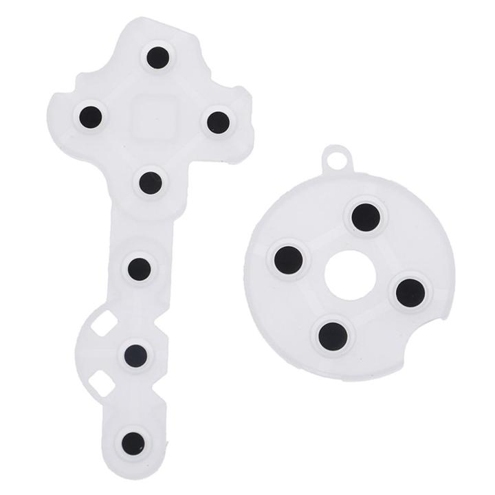 2pcs/set Transparent controller conductive rubber pad contact pad for XBOX360