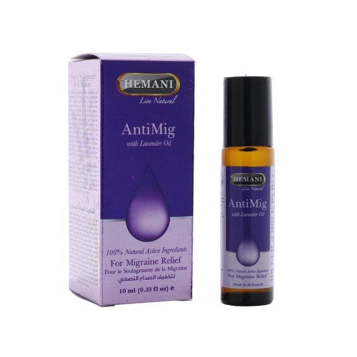 Hemani Live Natural - Antimig Oil For Migraine Relief