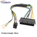 Adapter Cable for Hp Elite 8100 8200 8300 800g1 6300 24 Pin to 60 Pin Power Cable Converter Stable No Delay Adapter for Computer Accessories Mother d Adapter Cable. 
