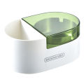 Wall-mounted Ashtray Windproof Removable with Lid Waterproof Bathroom Ash Storage Box for Toilet. 