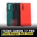 Tecno Camon 17 Pro Back Cover Multicolour Soft Plain Bumper Camera Protection Cover For Tecno Camon 17 Pro. 