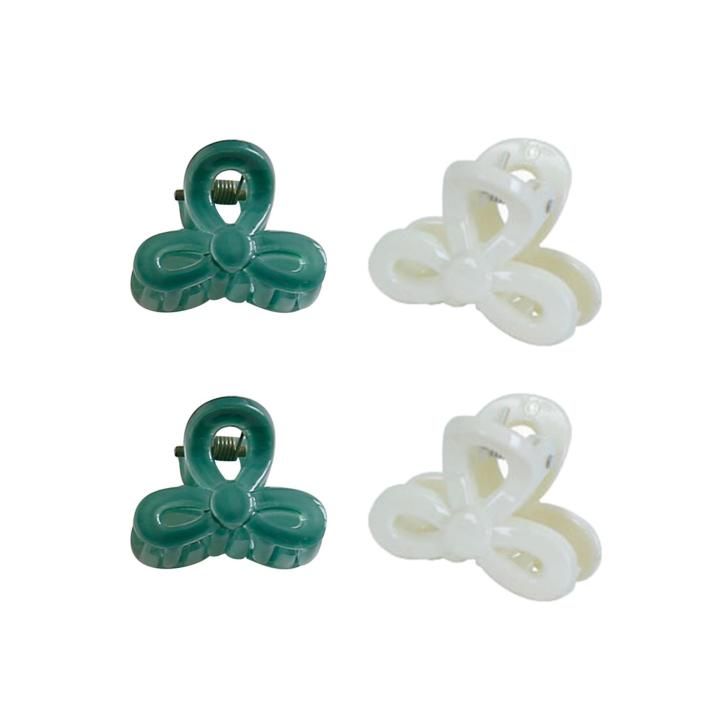 Zentora Hair Barrette Tight Girls Bowknot Shape Side Bangs Hairpins