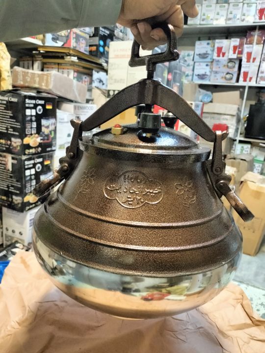 Afghani%20Elegant%20Brown%20Cast%20Iron%20Pressure%20Cooker%205/8/10L/12L/15L/20L/30L%20with%20Safety%20Valve%20-%20Image%209