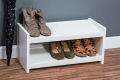 Double-Decker Shoe Organizer Shoes Rack Diy plan | shoe storage bench | Entryway organizer. 