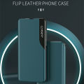 Flip Leather Phone Case For Xiaomi Redmi 10 Back Moble Phone Case Men Boy Smart Window View Magnetic Book Stand Cover Fundas. 