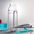 【FUN LIVE】 Water Bottle Tumbler 7 Days Pill Box 2 In 1 Pill Vitamin Storage Bottle Convenient Multifunctional Water Bottle. 
