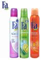 Pack of 3 - FA Body Spray ( Deodorants ) For Women - Multi color - 200 ml each. 