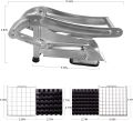 Stainless Steel French Fries Cutter Potato Chipper  2 Sizes Interchangeable Blades Potato Slicer. 