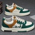Sneakers for Men, All Season PVC Casual Style Sports Hiking Sneakers Blue & Beige Green Available. 