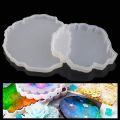 6PCS Resin Coaster Molds for DIY Geode Coasters, Home Decor. 