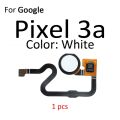 Touch ID Fingerprint Sensor Scanner Connector Flex Cable Parts For Google Pixel 3 3a XL 3XL 3aXL Home Return Button Key. 