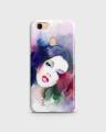 Cover For Oppo A75s Hard Girl Face Print -1cover2817. 